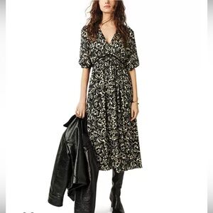 ba&sh Erry Midi Dress size 1